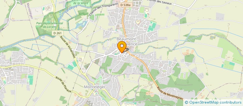 localisation de l'entreprise MONSIEUR ABIGAIL FOUREL  BOURG-LES-VALENCE