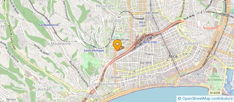localisation de l'entreprise MONSIEUR ABIL FERKOUS à NICE