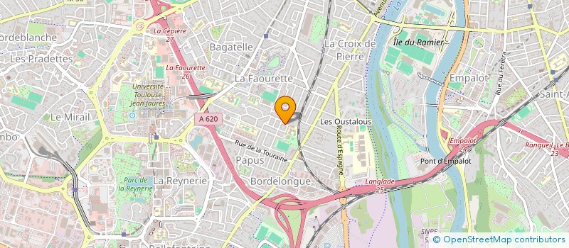 localisation de l'entreprise MONSIEUR ABILIO DA SILVA NEVES à TOULOUSE