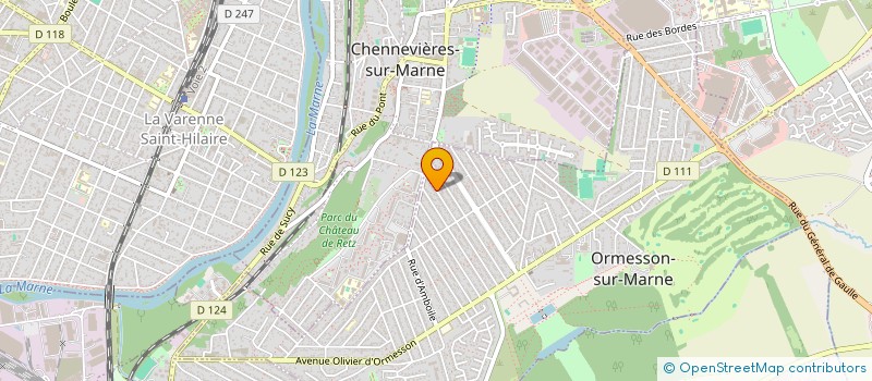 localisation de l'entreprise MONSIEUR ABILIO DE JESUS NUNES COSTA  ORMESSON-SUR-MARNE