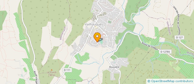 localisation de l'entreprise MONSIEUR ABILIO DE LIMA à VAILHAUQUES