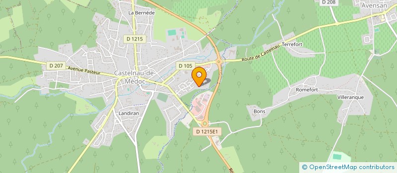 localisation de l'entreprise MONSIEUR ABILIO DE PINHO TAVARES  CASTELNAU-DE-MEDOC