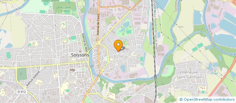 localisation de l'entreprise MONSIEUR ABILIO MOREIRA à SOISSONS