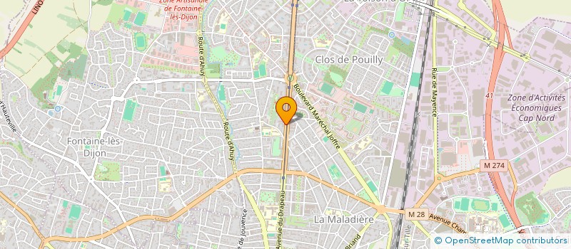 localisation de l'entreprise MONSIEUR ABIR KHAN MOHAMAD SAMIR SAKIR à DIJON