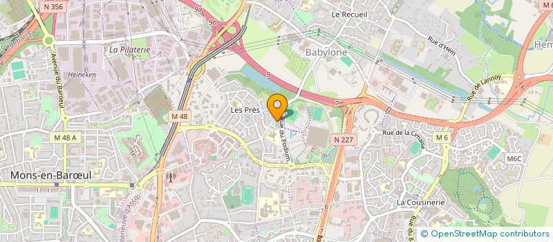 localisation de l'entreprise MONSIEUR ABKADER MANKAA à VILLENEUVE-D'ASCQ