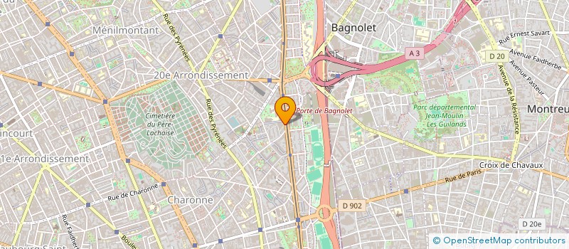 localisation de l'entreprise MONSIEUR ABLAYE BATHILY  PARIS