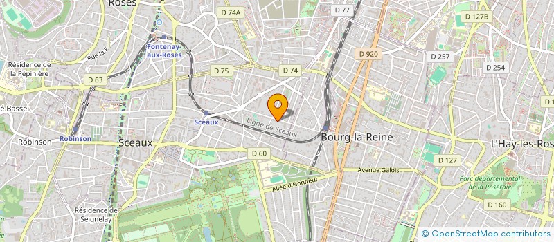 localisation de l'entreprise MONSIEUR ABLAYE NDIAYE à SCEAUX