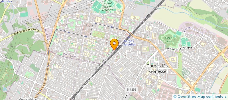 localisation de l'entreprise MONSIEUR ABLAYE NDIAYE  SARCELLES