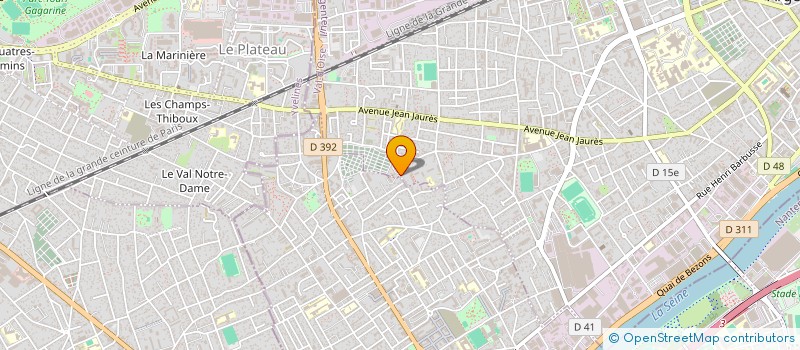 localisation de l'entreprise MONSIEUR ABLAYE SOUMARE  ARGENTEUIL