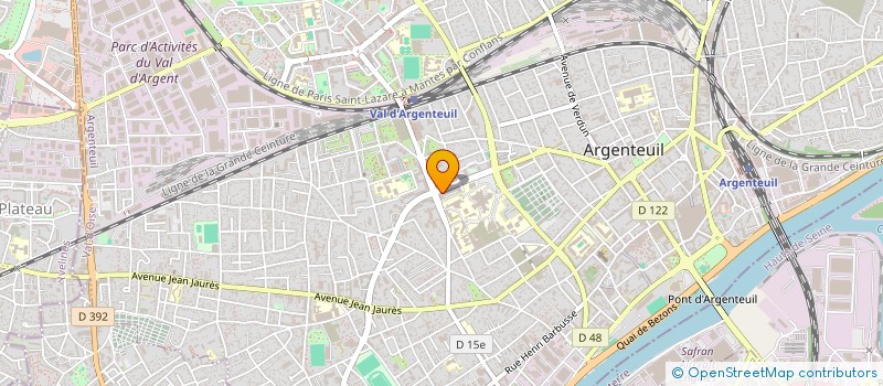 localisation de l'entreprise MONSIEUR ABNER ANDRE  ARGENTEUIL