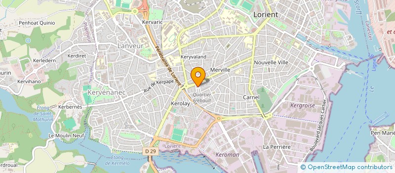 localisation de l'entreprise MONSIEUR ABOELKASSEM MOKHTAR AHMAD  LORIENT