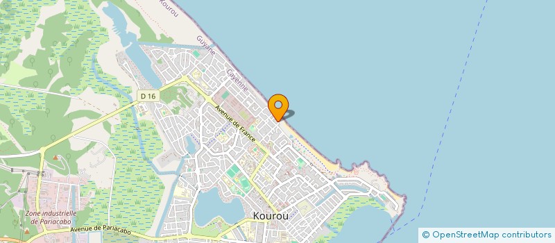 localisation de l'entreprise MONSIEUR ABOETAMAU NGWETE à KOUROU