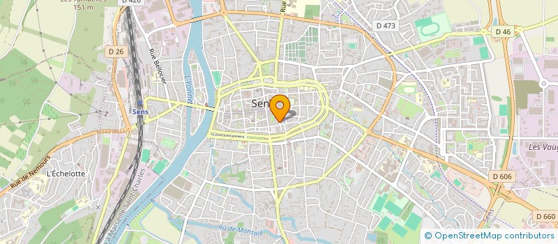 localisation de l'entreprise MONSIEUR ABOU ABDALLAH MESSAOUDI  SENS