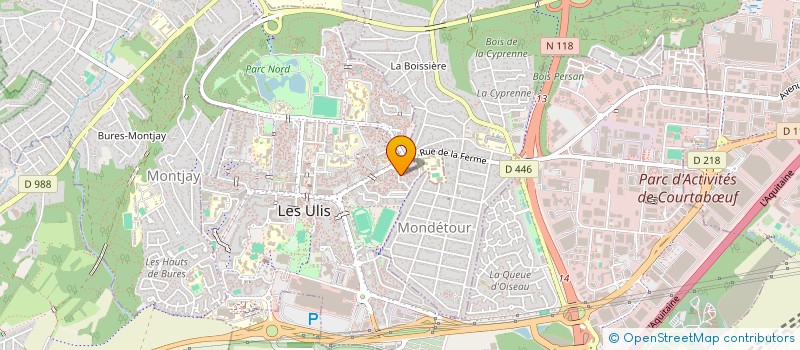 localisation de l'entreprise MONSIEUR ABOU ADAMA LY à LES ULIS