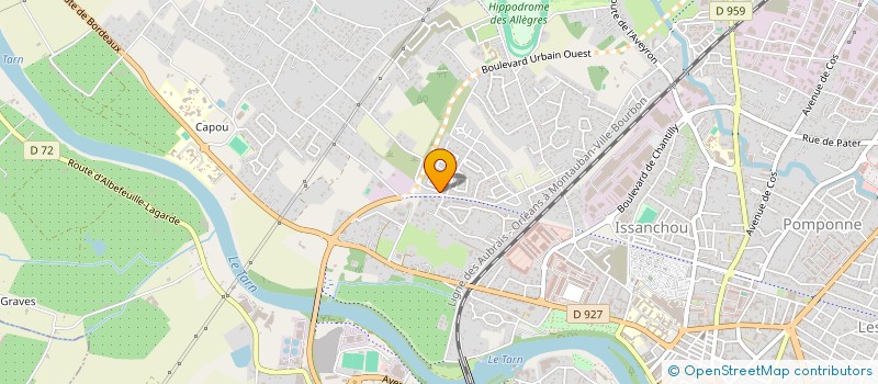 localisation de l'entreprise MONSIEUR ABOU-BAKAR SYLLA  MONTAUBAN