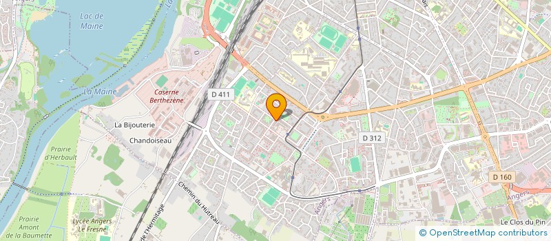 localisation de l'entreprise MONSIEUR ABOU BAKARY KONTE à ANGERS