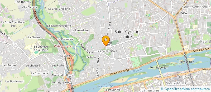 localisation de l'entreprise MONSIEUR ABOU-BAKR BENBEDRA  SAINT-CYR-SUR-LOIRE