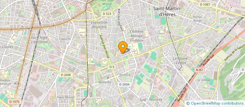 localisation de l'entreprise MONSIEUR ABOU BAKR ES-SADDIQ KHEDDIM à GRENOBLE