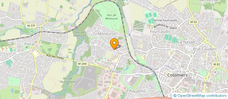 localisation de l'entreprise MONSIEUR ABOU-BAKR KONE à COLOMIERS