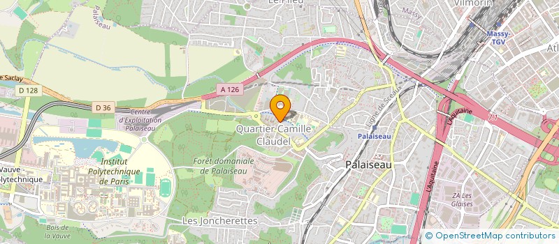 localisation de l'entreprise MONSIEUR ABOU-BAKR TALEB à PALAISEAU
