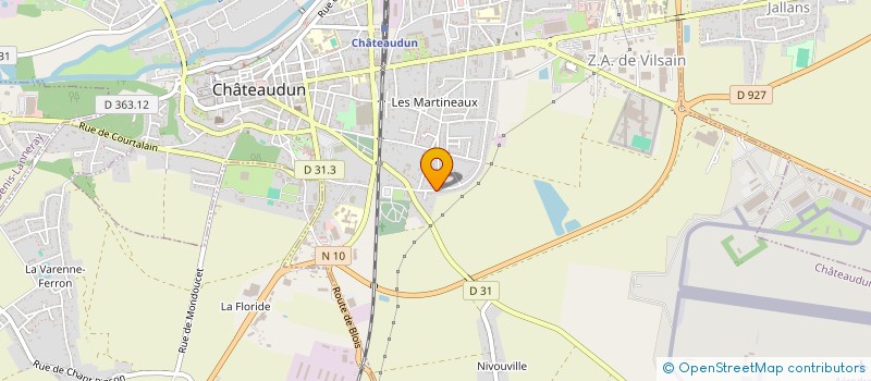 localisation de l'entreprise MONSIEUR ABOU-BILAL ASGHAR à CHATEAUDUN