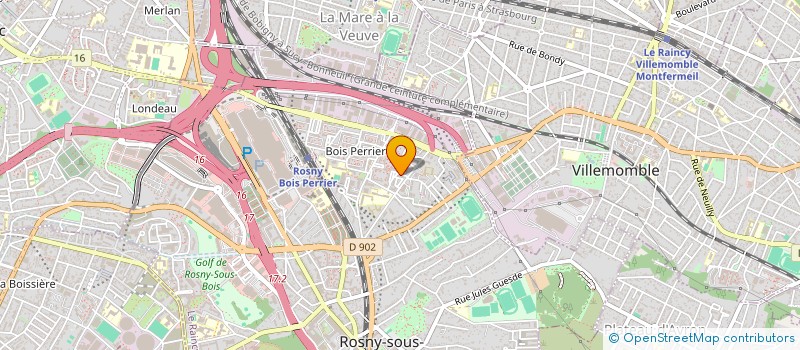 localisation de l'entreprise MONSIEUR ABOU DOUMBIA à ROSNY-SOUS-BOIS