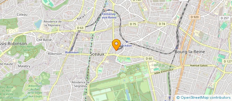 localisation de l'entreprise MONSIEUR ABOU FOFANA à SCEAUX