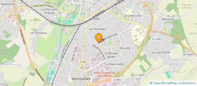 localisation de l'entreprise MONSIEUR ABOU KONATE à DREUX
