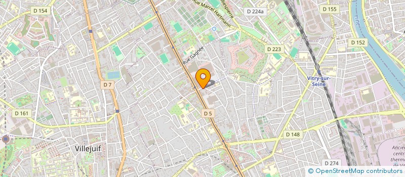 localisation de l'entreprise MONSIEUR ABOU KONATE  VITRY-SUR-SEINE