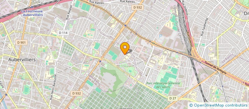 localisation de l'entreprise MONSIEUR ABOU KONE  PANTIN