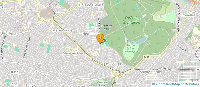 localisation de l'entreprise MONSIEUR ABOU MAGASSA MAGASSA à LE HAVRE