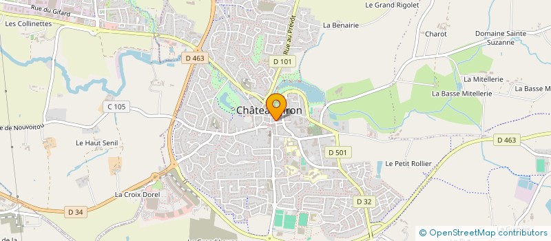 localisation de l'entreprise MONSIEUR ABOU MBAYE  CHATEAUGIRON