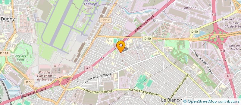 localisation de l'entreprise MONSIEUR ABOU-MOUSSA TAMBE à LE BLANC-MESNIL