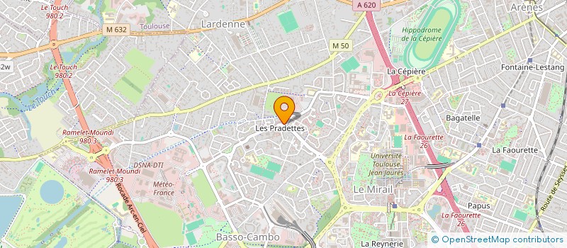 localisation de l'entreprise MONSIEUR ABOU NIANG  TOULOUSE