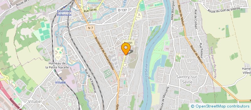 localisation de l'entreprise MONSIEUR ABOU SIDIBE à CORBEIL-ESSONNES