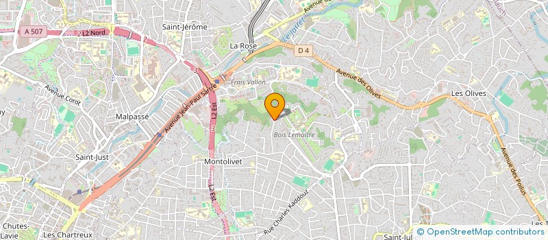 localisation de l'entreprise MONSIEUR ABOU SOFIANE BENNABI à MARSEILLE