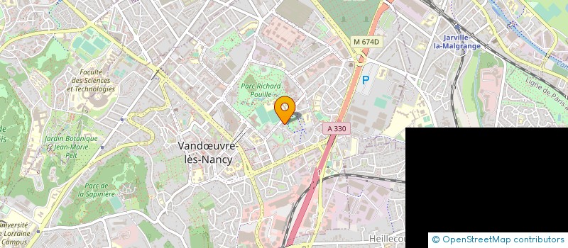 localisation de l'entreprise MONSIEUR ABOU-SOFIANE NEMCHI  VANDUVRE-LES-NANCY