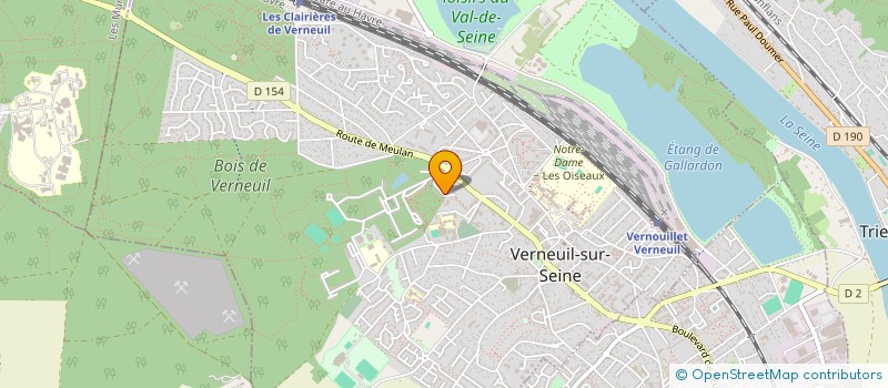 localisation de l'entreprise MONSIEUR ABOU THIAM  VERNEUIL-SUR-SEINE