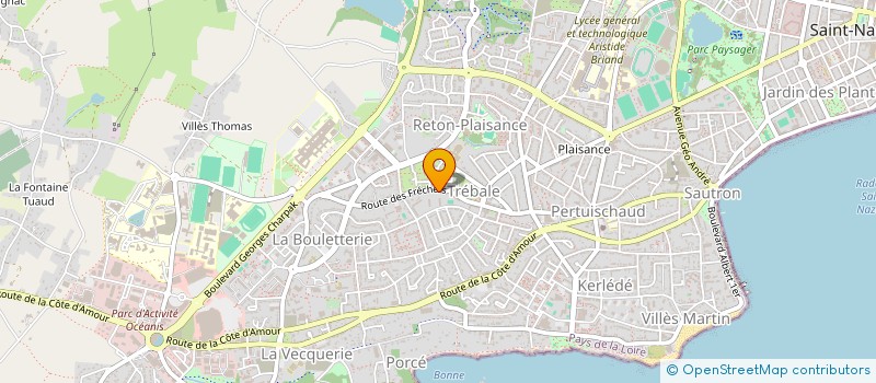 localisation de l'entreprise MONSIEUR ABOUBABCAR DIALLO  SAINT-NAZAIRE