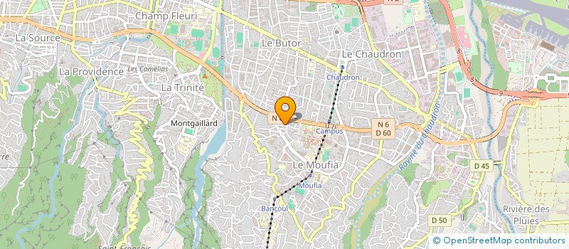 localisation de l'entreprise MONSIEUR ABOUBACAR AHAMADI  SAINT-DENIS