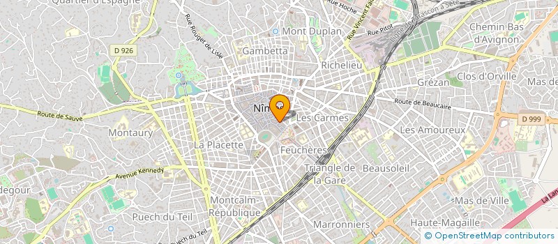 localisation de l'entreprise MONSIEUR ABOUBACAR BARADJI  NIMES