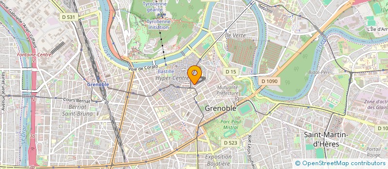 localisation de l'entreprise MONSIEUR ABOUBACAR BARRY  GRENOBLE