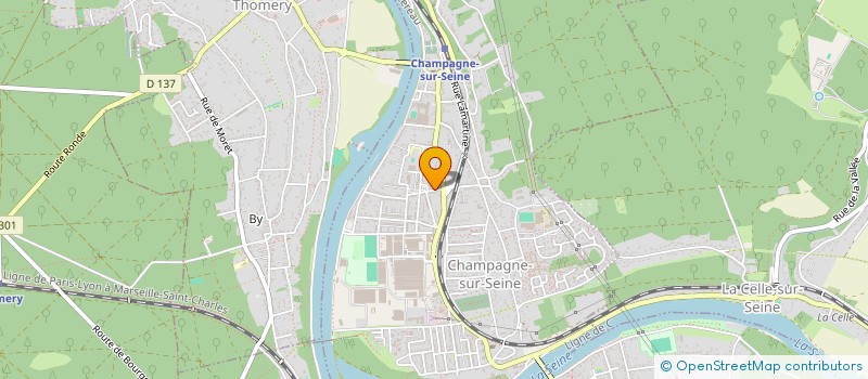 localisation de l'entreprise MONSIEUR ABOUBACAR CAMARA  CHAMPAGNE-SUR-SEINE