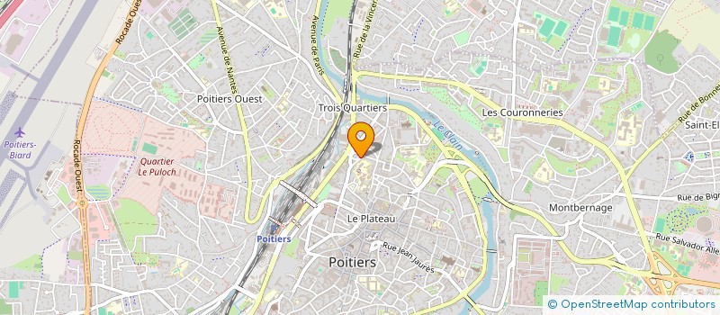 localisation de l'entreprise MONSIEUR ABOUBACAR CAMARA  POITIERS