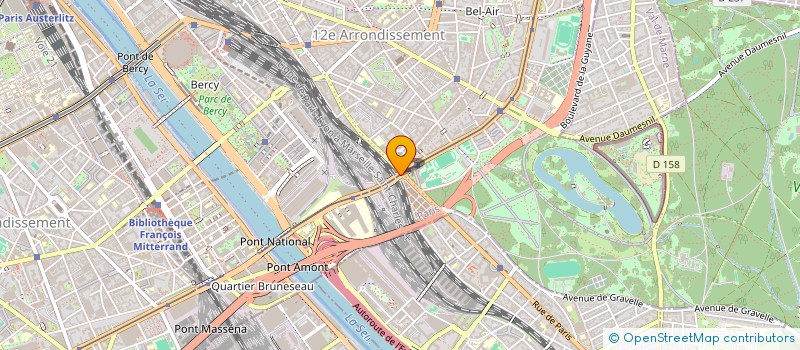 localisation de l'entreprise MONSIEUR ABOUBACAR CAMARA  PARIS