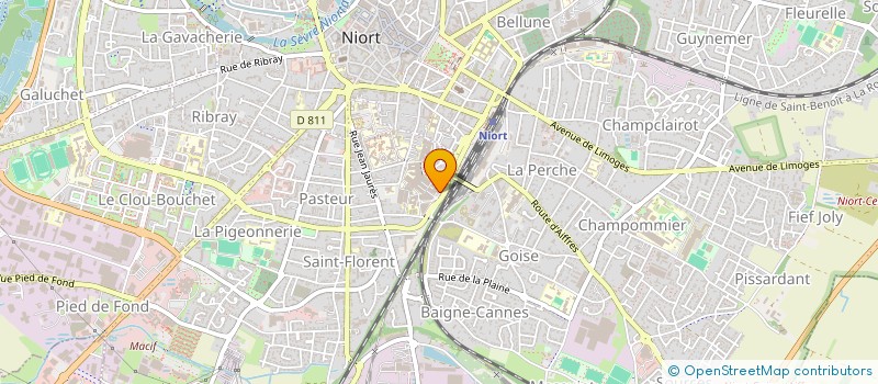 localisation de l'entreprise MONSIEUR ABOUBACAR CAMARA à NIORT