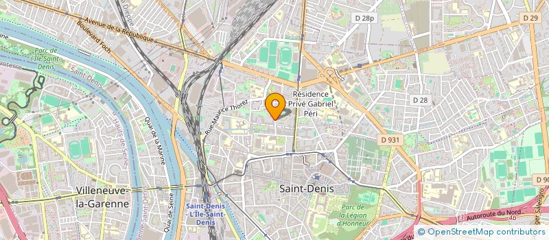 localisation de l'entreprise MONSIEUR ABOUBACAR CAMARA à SAINT-DENIS