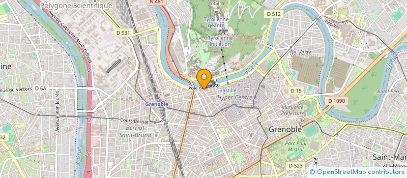 localisation de l'entreprise MONSIEUR ABOUBACAR CAMARA  GRENOBLE