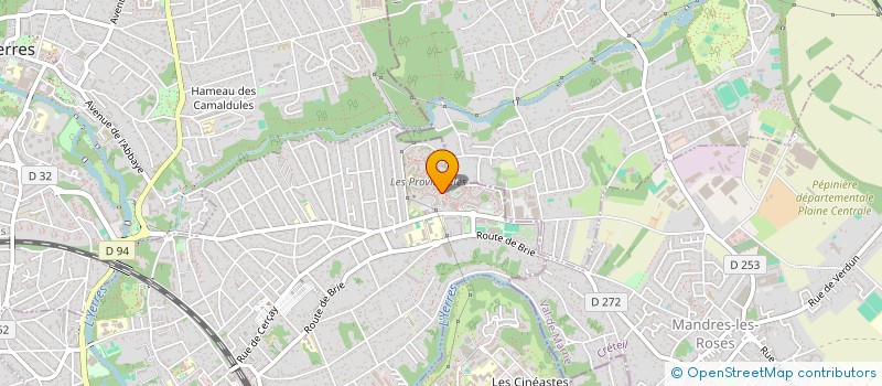 localisation de l'entreprise MONSIEUR ABOUBACAR CISSE  BRUNOY