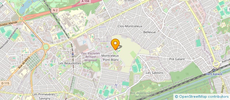 localisation de l'entreprise MONSIEUR ABOUBACAR COULIBALY à SEVRAN